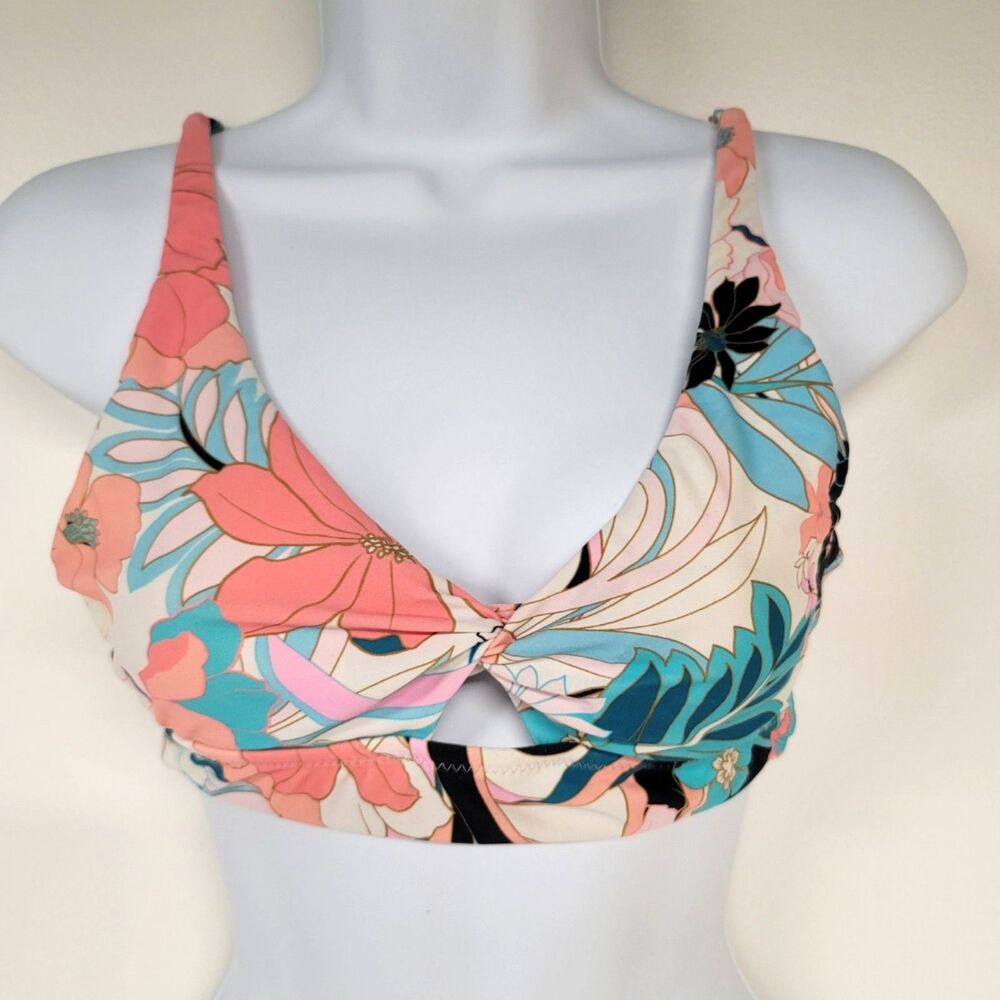 Raisins Hippy Chic Tropical Print Bikini Size Small - Picture 4 of 8